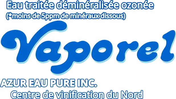 logo VAPOREL Azur Eau Pure Inc. 2025