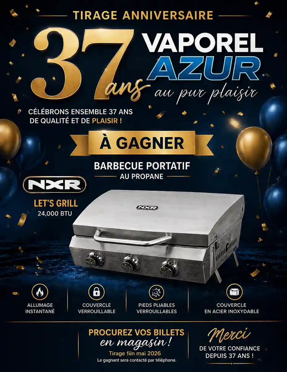 Vaporel 37 ans 2026